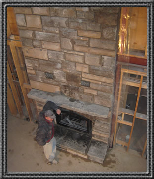 Chimney by Stigma Style Landscaping
